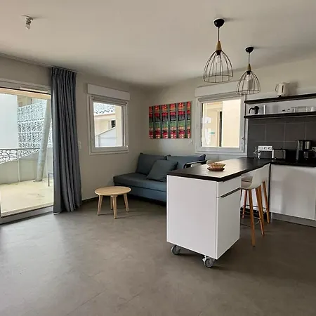 Avec Balcon, 1 Chambre, Piscine, Jacuzzi, Parking Prive, Acces Direct Et Commerces - Fr-1-194-221 *